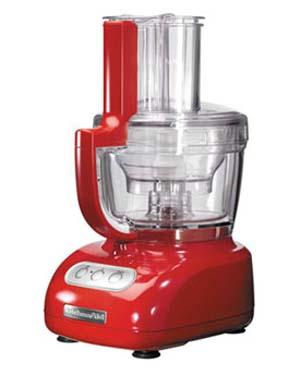 KitchenAid 5kfpm770eer Artisan Food Processor - Empire Red