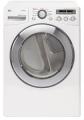 LG DLEX2501W Front Load Steam Electric Dryer 7.3 CFT FACTORY REFURBISHED (FOR USA)