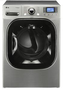 LG DLEX3875V 7.4 cu. ft. Ultra Capacity Front Load Electric Steam Dryer, FACTORY REFURBISHED (FOR USA)