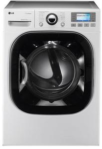LG DLEX3885W 7.4 CFT Electric Steam Dryer with Color LCD Display FACTORY REFURBISHED (FOR USA)