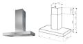 Multistar MFAW48DSS-COM wall mounted hood for 220 Volts