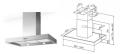 MULTISTAR MGOI36DSS RANGE HOOD FOR 220 VOLTS