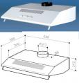 MULTISTAR MUC30HDW-COM DUCTED OR DUCTLESS RANGE HOOD