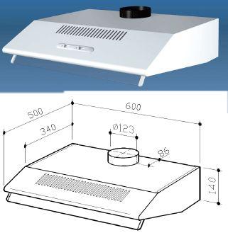 MULTISTAR MUC30HDW UNDER CABINET RANGE HOOD FOR 220 VOLTS