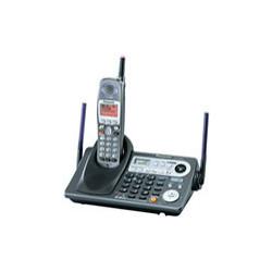 Panasonic KX-TG6500B 5.8 GHz DSS Expandable 2-Line Cordless Phone for 110-240 Volts