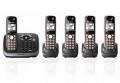 PANASONIC KX-TG6545B CORDLESS PHONE FOR 110-240 VOLTS