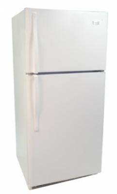 Haier RRTW18VABW 18.2 Cu. Ft. Frost-Free Top Freezer Refrigerator White FACTORY REFURBISHED (FOR USA)