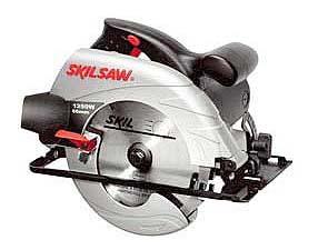 Skil 5166 220 volt, Circular Saw with Powerful 1250 Watt motor with high speed (4600 RPM) for fast