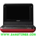 SONY DVP-FX750 REGION FREE PORTABLE DVD PLAYER FOR 110-240 VOLTS (RED)