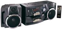 SHARP GX-CD5200 CD MUSIC COMPONENT SYSTEM FOR 110-240 Volts