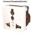 Receptacle UniR4T 110V/220V available, Screw type, 7KV