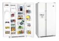White Westinghouse WRSR25V5CW Side By Side Refrigerator For 220 Volts