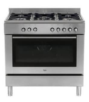 Whirlpool ACG900IX Electric & Gas Range for 220 Volts