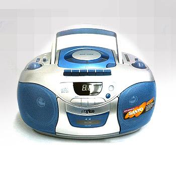 SANYO CD Stereo Radio Cassette Recorder MCD X65A