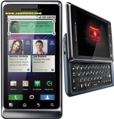 MOTOROLA MILESTONE 2 DROID 2 QUAD BAND ANDROID 3G HSDPA 5MP BLUETOOTH UNLOCKED GSM MOBILE PHONE