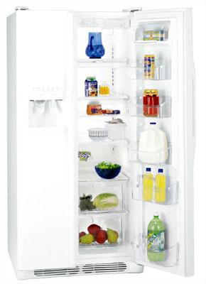 Frigidaire 28 CFT GPSZ28V8A Side by Side Refrigerator for 220/240 volts