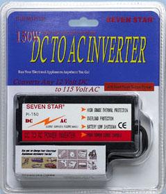 Seven Star PI-150 150 Watt DC to AC Power Inverter