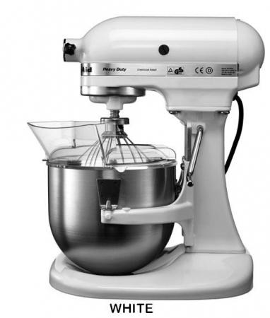 KitchenAid 5KPM50EWH Pro-Line Heavy Duty Lift Bowl Mixer (White) | 220v