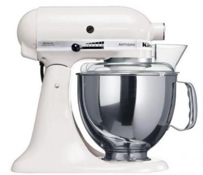 KitchenAid 5KSM150PSEWH Artisan (WHITE) FOR 220 VOLTS