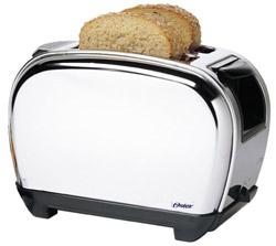 Oster 3807 Chrome Toaster for 220 volts