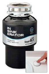 In-Sink-Erator 0.65HP MODEL65 Garbage disposal for 220 volts