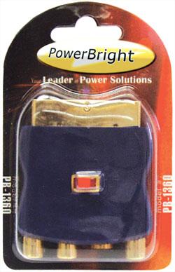 Powerbright PB1360 Scart Adapter - Input / Output