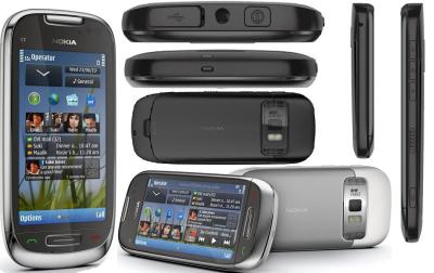 NOKIA C7 QUAD BAND 3G HSDPA 8MP CAMERA GPS UNLOCKED GSM MOBILE PHONE