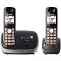 Panasonic KX-TG6512B Dect 6.0 Expandable Digital Cordless Phone for 110-240 Volts