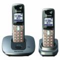 PANASONIC KXTG-6412 TWIN CORDLESS PHONE FOR 110-240 VOLTS