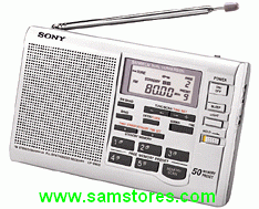 Sony ICF-F10 Two 2 Band FM/AM Portable Battery Transistor Radio