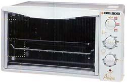 black decker tro19 19l double glass multifunction toaster oven 220 volts  not for usa