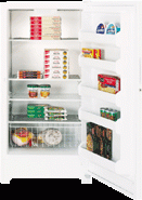 GE 21 CFT FUM21 UPRIGHT FREEZERS for 110 Volts